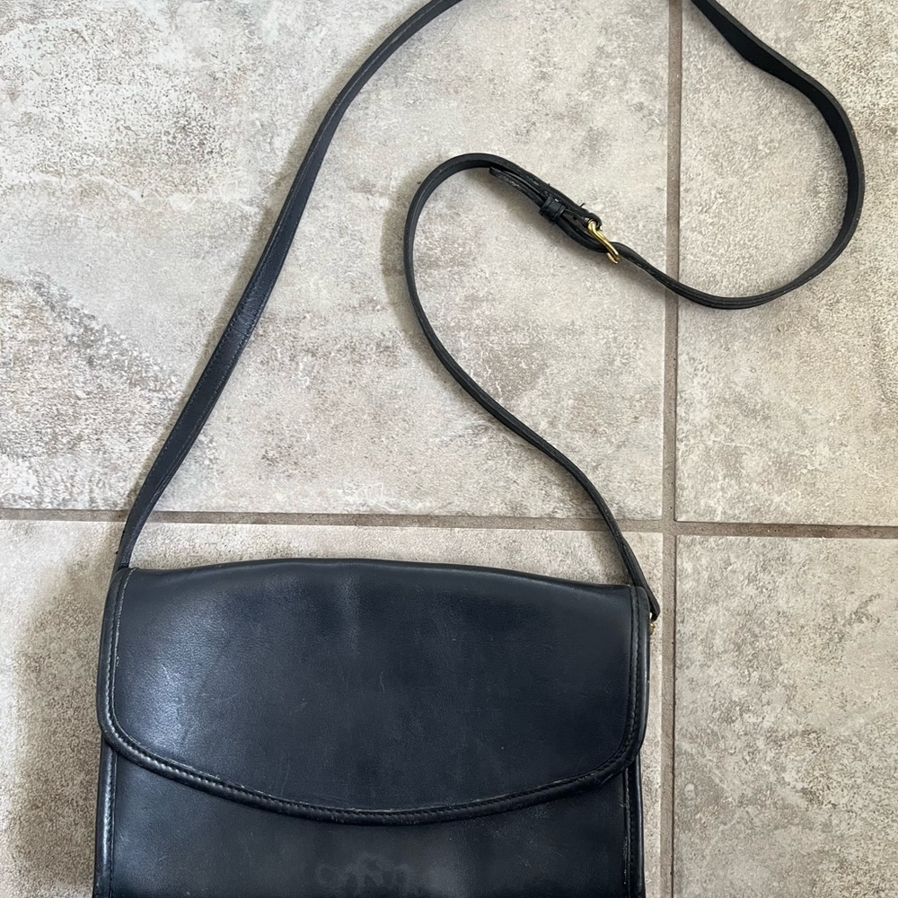 Vintage coach sterling clutch #9945